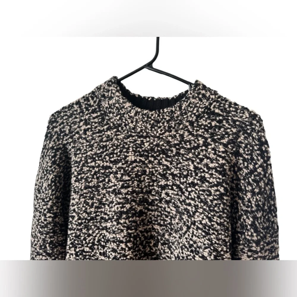 rag & bone Black/White  Crew Neck Sweater Size XS 100% Wool
